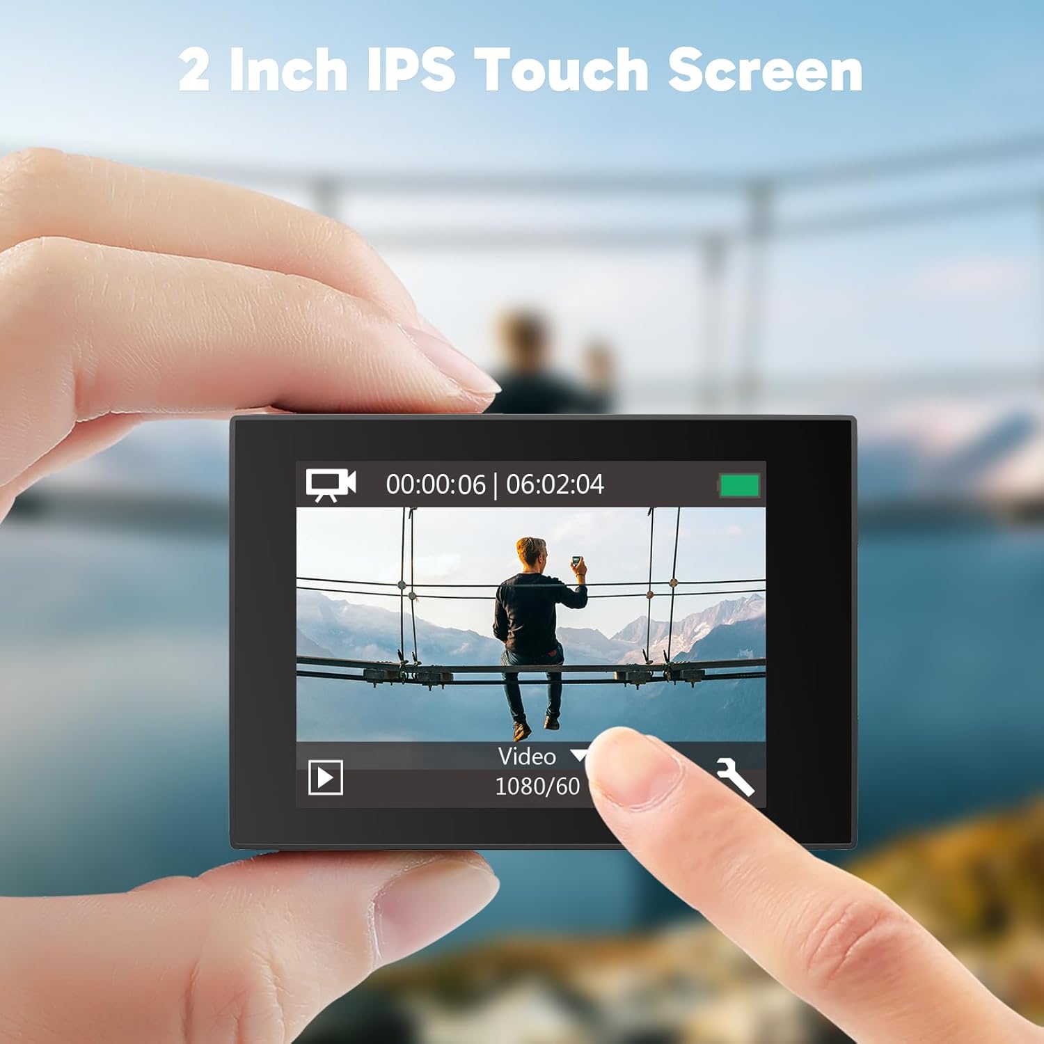 AKASO EK7000 Pro 4K30fps Action Camera with Touch Screen EIS 131ft Waterproof Underwater Camera Remote Control 5X Zoom with Helmet Accessories Kit (Standalone) - Image 8