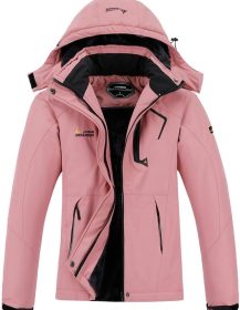 Women's Waterproof Ski Jacket Warm Winter Snow Coat Mountain Windbreaker Hooded Raincoat Jacket