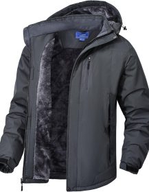 Men's Winter Ski Snow Jacket Mountain Waterproof Windproof Rain Jacket