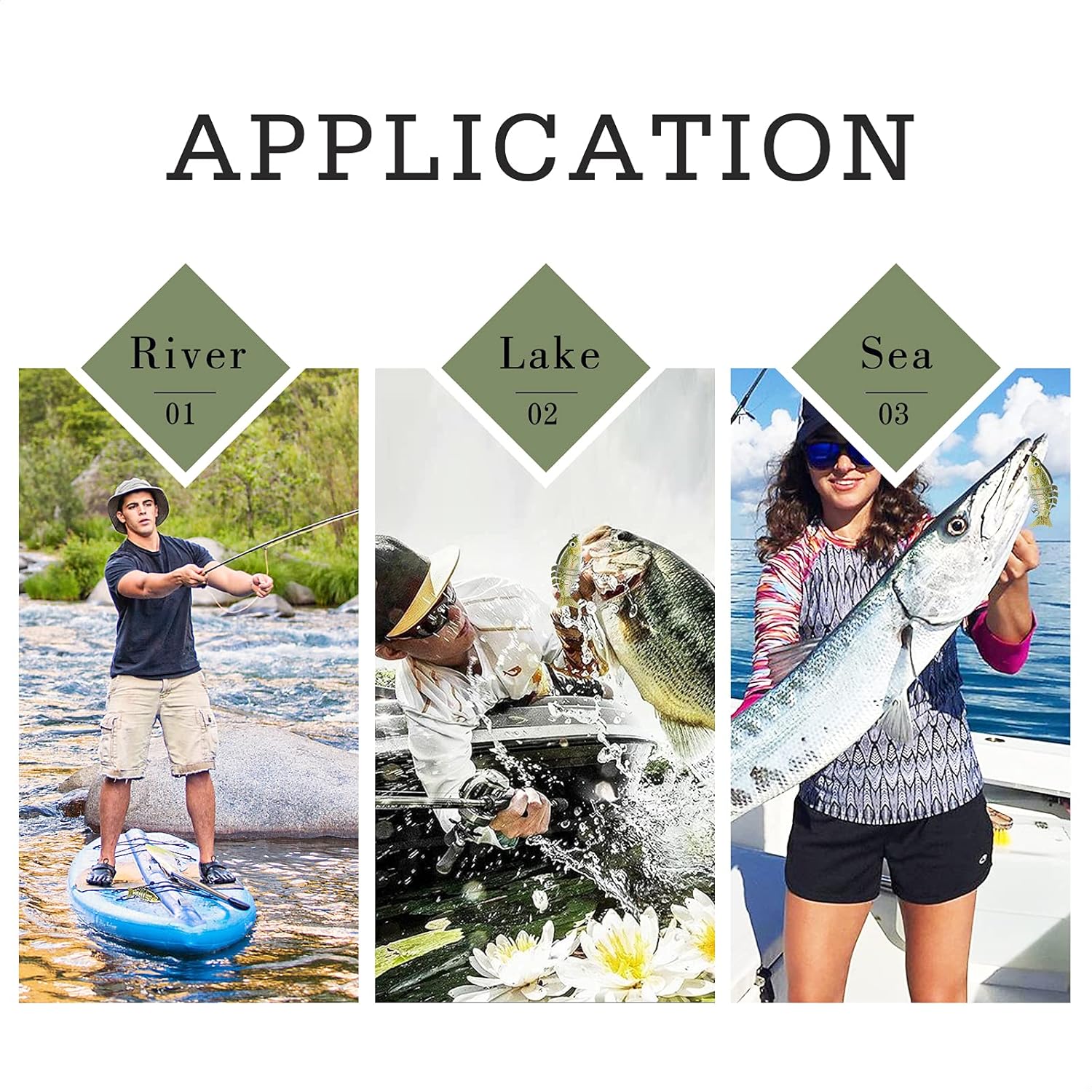 TRUSCEND Swimmax for Saltwater and Freshwater, Realistic Fishing Lures for Bass Trout Crappie Walleye Pike Bluegill Salmon, Swimbait for Bass Fishing, Amazing Fishing Gear Gifts for Family Fishing - Image 7