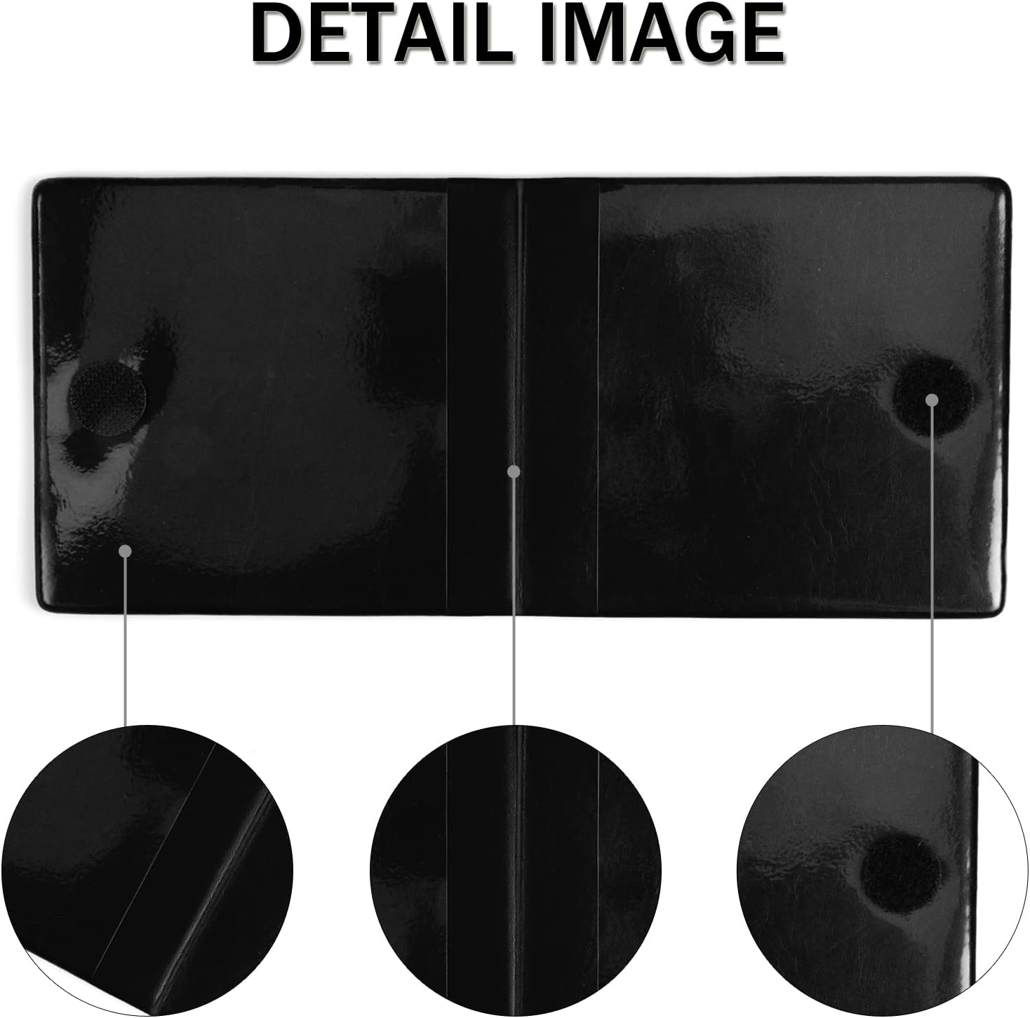 UYYE Car Registration and Insurance Card Holder, Vehicle Glove Box Car Organizer, Interior Car Accessories for Documents, Cards, License - 2 Pack - Image 3